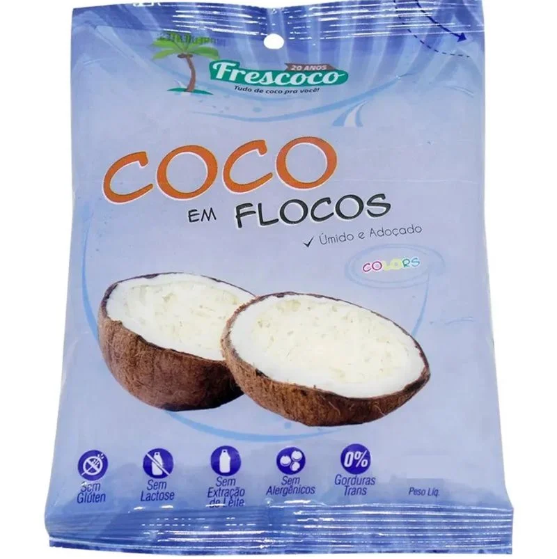 Coco Flocos 500g - Frescoco