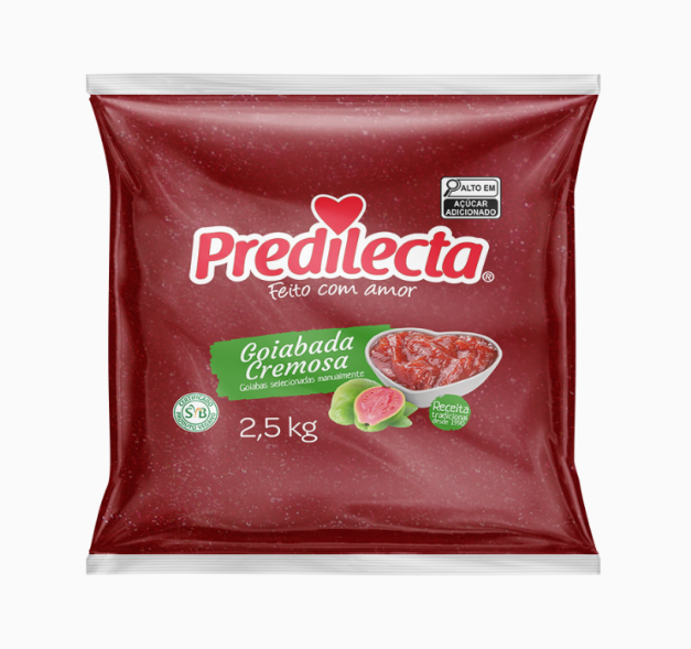 Goiabada Cremosa 2,5kg - Predilecta