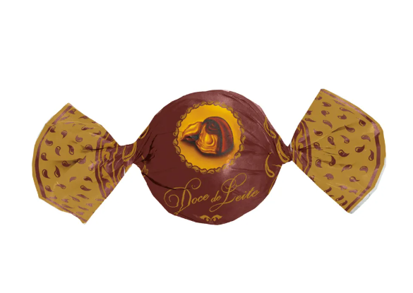 Embalagem Para Trufa Sabor Doce De Leite  14,5x15,5 C/100und - Cromus
