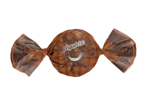 Embalagem Para Trufa Frutal Brigadeiro 14,5x15,5 C/100 Und - Cromus