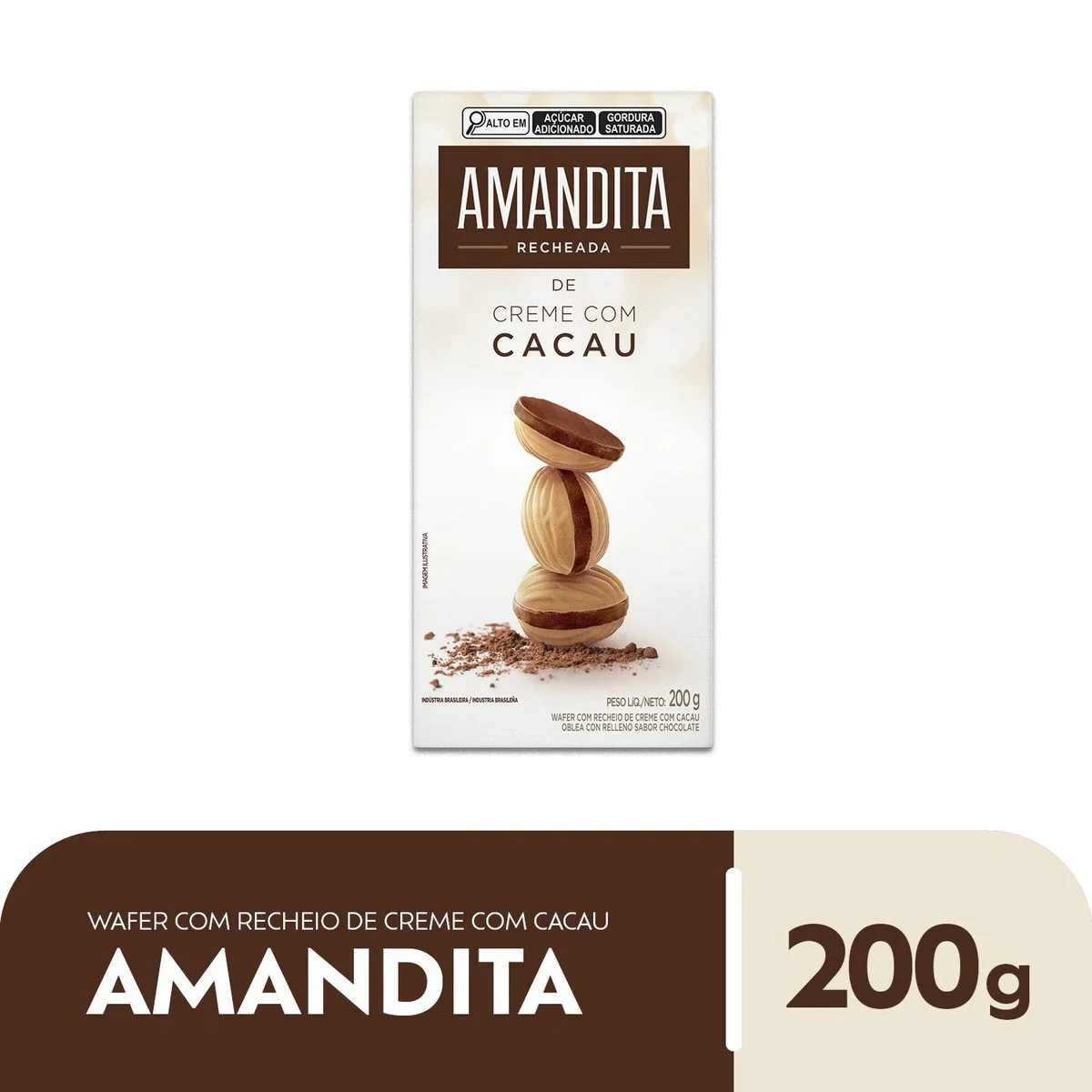 Chocolate Amandita 200g - Lacta