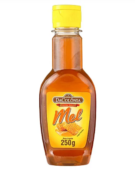 Mel Em Bisnaga 250g - Dacolônia