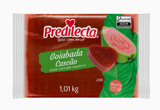Goiabada Cascão 1kg - Predilecta