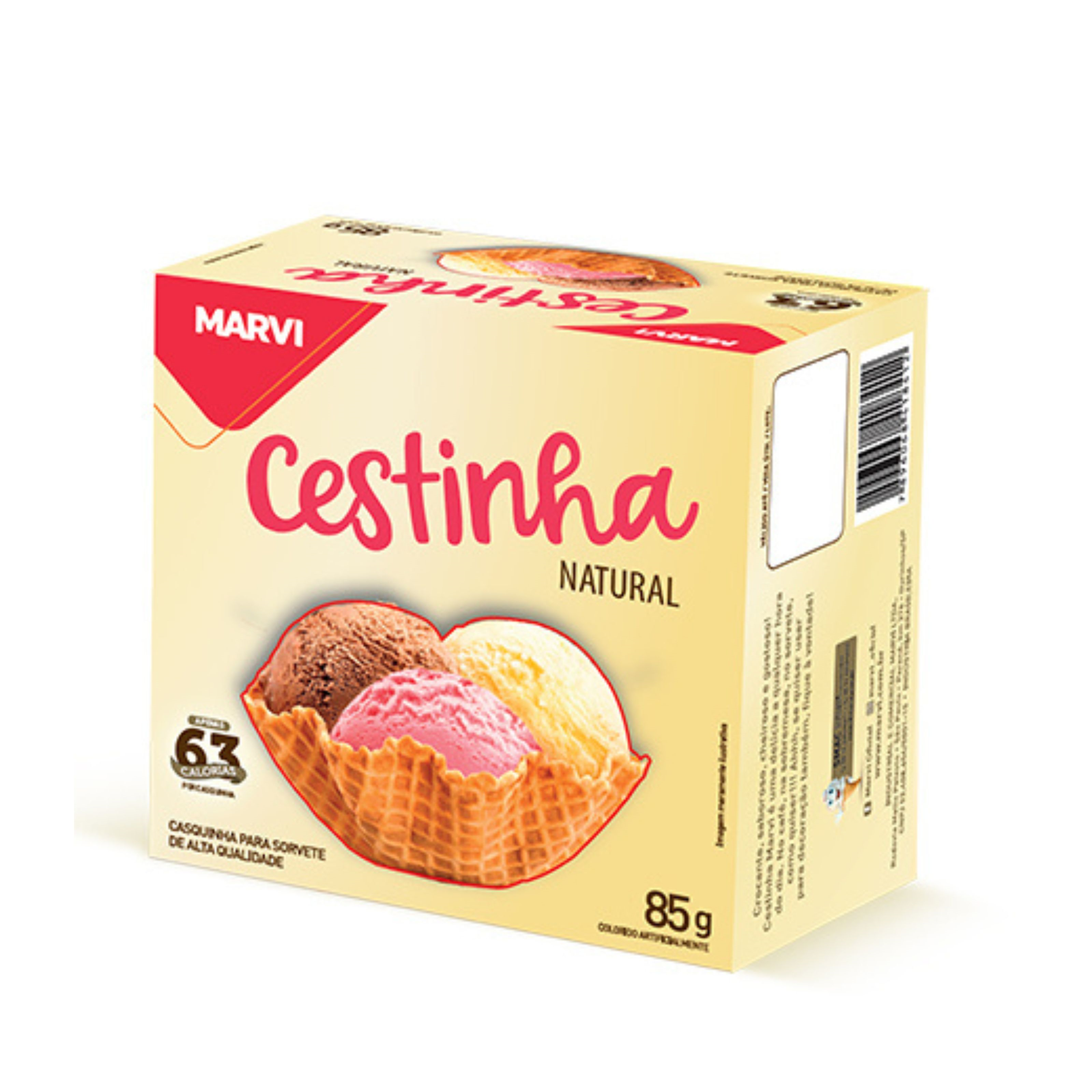 Cestinha C/5un.  85g - Marvi