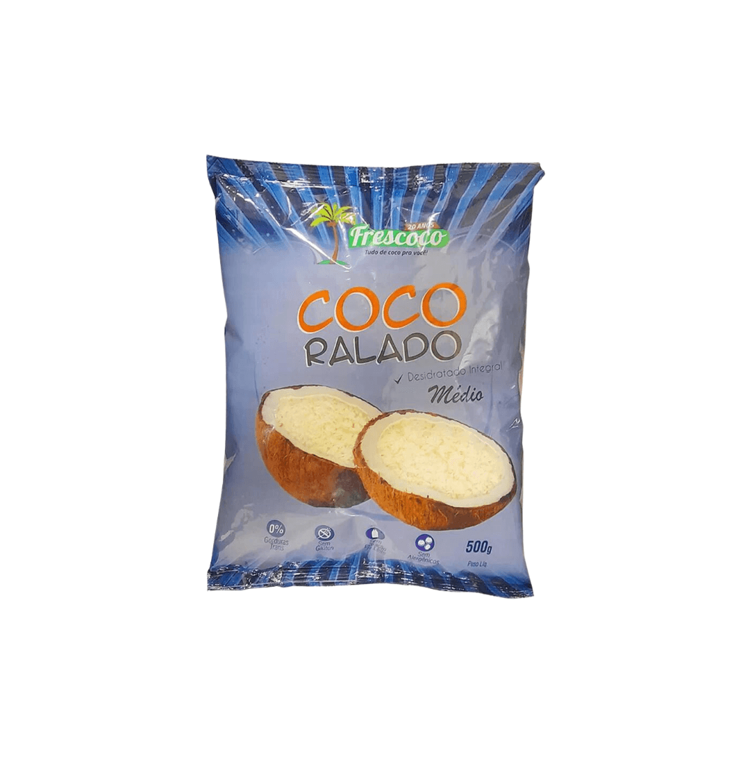 Coco Seco Médio 500g - Frescoco