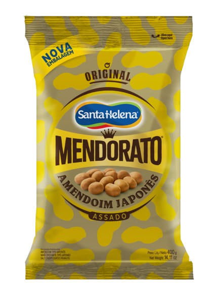 Mendorato Amendoim Japonês 400g - Santa Helena