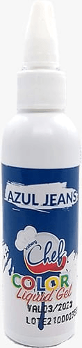Corante Color Liquid Gel Azul Jeans 60g