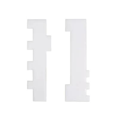 Espátula Decorativa Kit I-J Com 2 Peças - Solrac