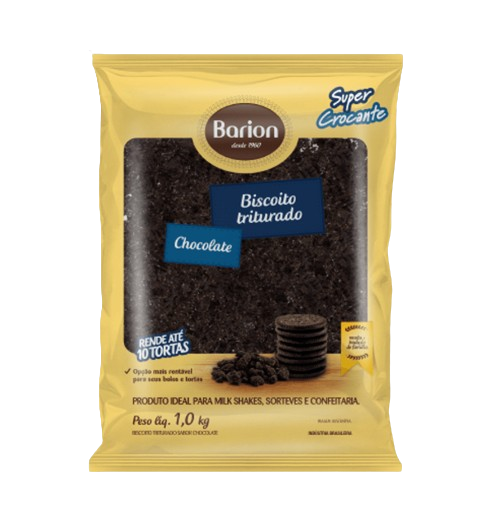 Biscoito Triturado Sabor Chocolate 1kg - Barion
