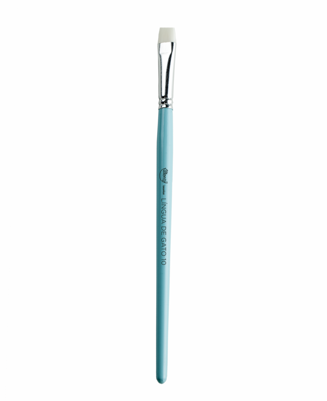 Pincel Artístico Lingua De Gato N10 Azul - Allonsy