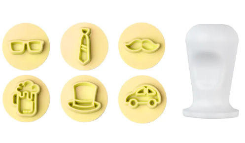 Kit Carimbo Masculino Amarelo C/7 Peças - Bluestar