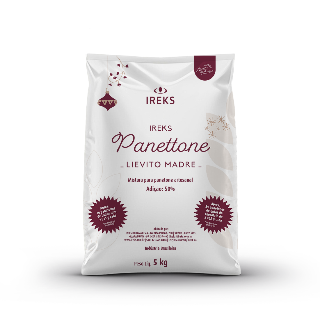 Panettone Lievito Madre C50 5k - Ireks
