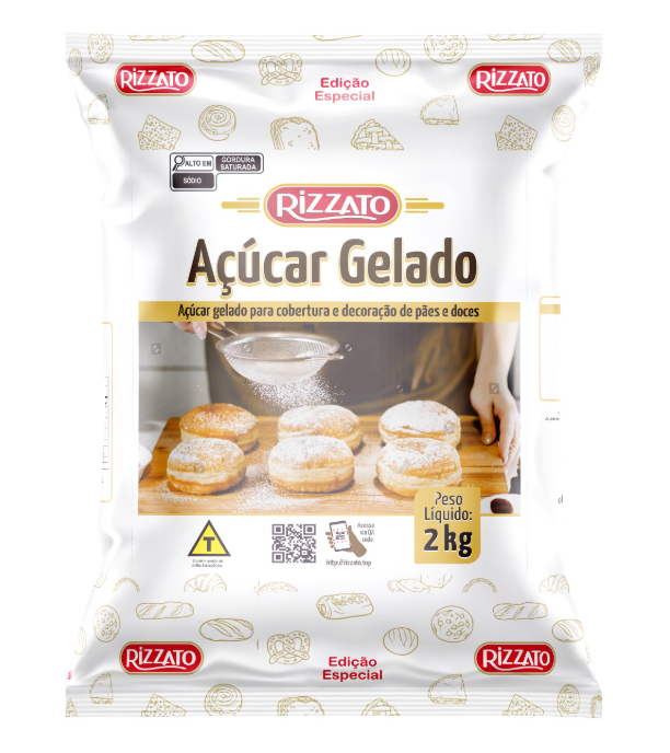 Açúcar Gelado 2kg - Rizzato