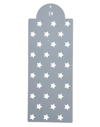 Estêncil Para Bolo E Biscoito Ornamental-19 39x15cm  - Allonsy