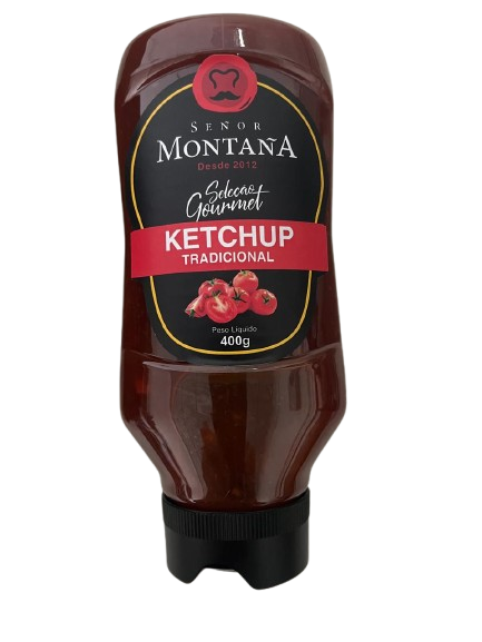Ketchup Tradicional 400g - Señor Montaña